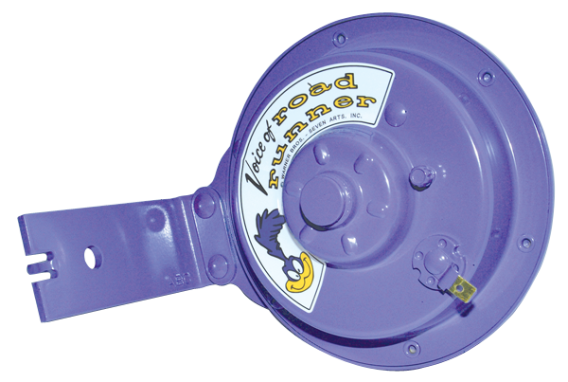 Purple Painted Road Runner "BEEP BEEP" Horn - Includes "Voice of Road Runner" Decal, 3 3/8" Long-...