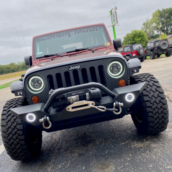 ORACLE Lighting 7" High Powered LED Headlights - Black Bezel