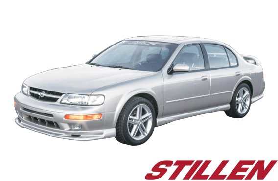 1997-1999 Nissan Maxima Front Lip Spoiler - 108211 Stillen Exterior Styling