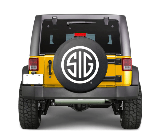 Sig Sauer Spare Tire Cover for Jeep Bronco Truck