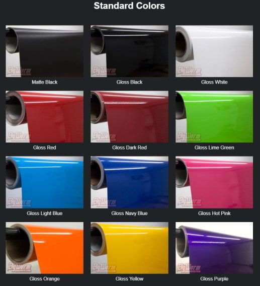 2016-2018 Camaro Hash Mark Stripes 2-Color Kit Vinyl Choices