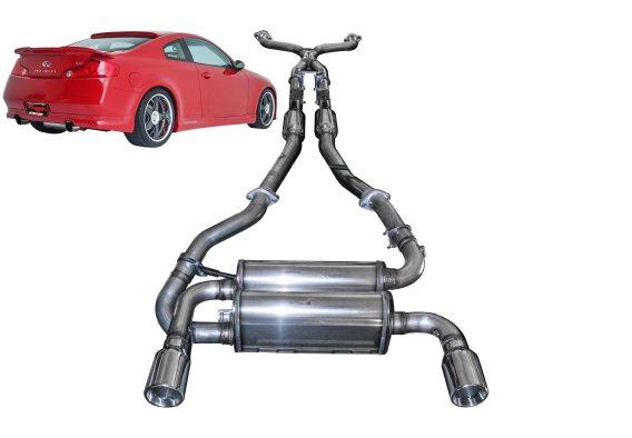 2003-2007 Infiniti G35 Coupe Exhaust System Stillen 504360D