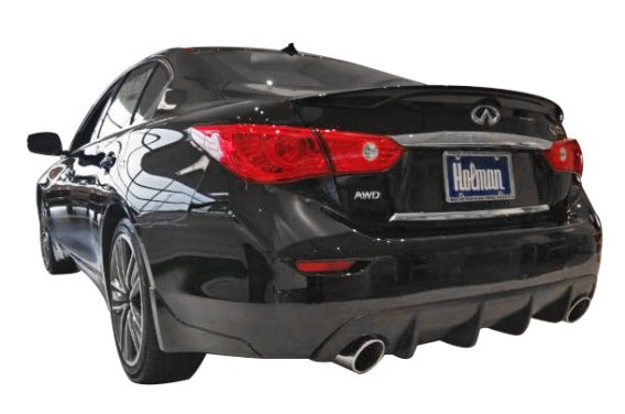 2014-17 Infiniti Q50 Rear Diffuser [Unpainted] - KB11222 Stillen Exterior Styling