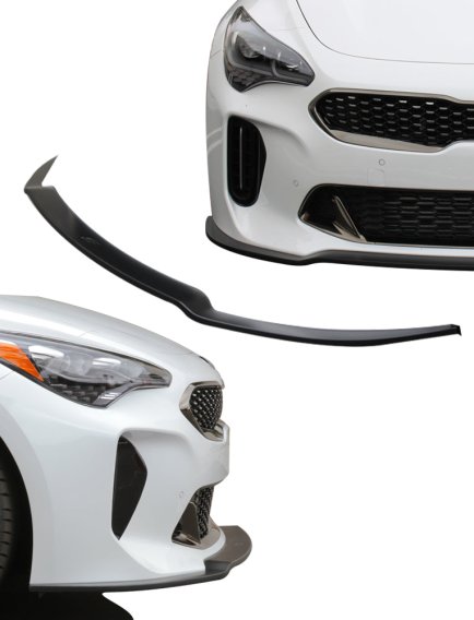 2018-2022 Kia Stinger GT AWD/RWD 3.3TT Front Splitter [Matte Black] - KB26001MB Stillen Exterior ...