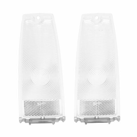 1966-1967 Chevy II and Nova Clear Tail Light Lens, Sold as a Pair