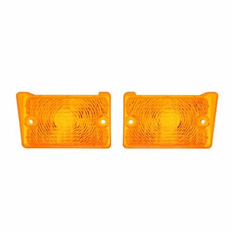 1971-1972 Nova Amber Parking Light Lens, Sold as a Pair