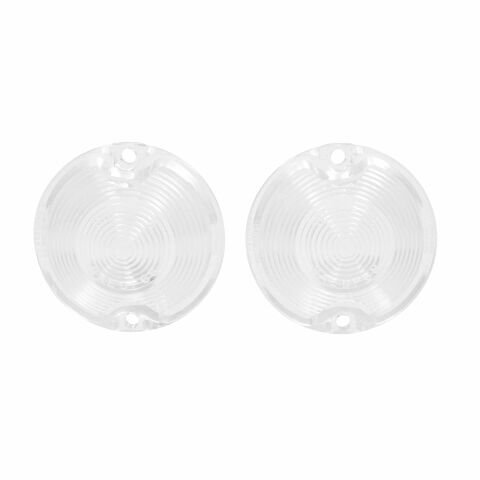 1968-1969 Corvette Clear Parking Light Lens, Sold as a Pair