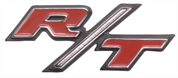 1971 Dodge Charger R/T Fender & Decklid Emblem - High-Quality Restoration Badge