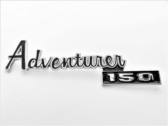 1977-1980 Dodge Truck Adventurer 150 Fender Emblem - Premium Restoration Badge