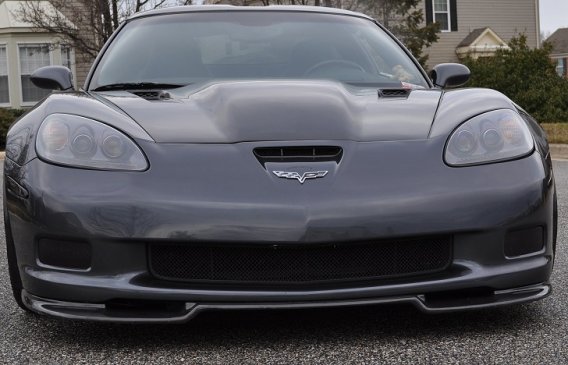 C6 Corvette ZRAL-1 Painted Front Chin Spoiler Splitter