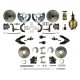 1971-1976 Plymouth Scamp Front and Rear Brake Conversion Kit The Right Stuff MDC46DC