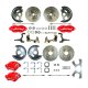 1962-1967 Chevrolet Chevy II Front and Rear Brake Conversion Kit The Right Stuff AFXWK23CZ