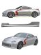 2003-2009 Nissan 350Z Series 2 Side Skirt [Driver Side] - 1035022 Stillen Exterior Styling