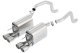 C6 Corvette Borla Sport Axleback Exhaust System 11811