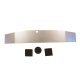 1957 Full-Size Chevrolet Grille Bar Emblem Installation Kit, Sold as Each