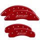 2016-2023 Camaro MGP Caliper Covers Red w/SS Logo