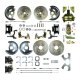 1964-1971 Oldsmobile 442 Front and Rear Brake Conversion Kit The Right Stuff AFXDC41CS