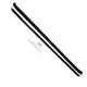 1981-87 Oldsmobile Wagon Tailgate Inner & Outer Authentic Window Felts Whiskers Kit (2pcs)