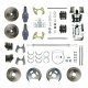 1959-1964 Chevrolet Biscayne Front and Rear Brake Conversion Kit The Right Stuff FSC594DCDX