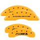 2014-2019 C7 Corvette Yellow Powder Coated Caliper Covers with Z51 Logo