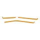 2020-2023 C8 Corvette Interior Dash Trim Accents - Matte Gold