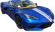 2020-2025 C8 Corvette Front to Back Dual Stripes - Gloss Carbon Flash W/Gloss Carbon Flash Pinstr...