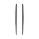 1984-1996 C4 Corvette Hood Stripe Decals - Gloss Black