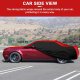 1984-1996 Corvette C4 Custom-fit Stretch Satin Indoor Breathable and dust proof Car Cover