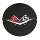 1959-1960 Full-Size Chevrolet and El Camino Black Spinner Emblem, Sold as Each