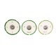 1961-1962 Full-Size Chevrolet Instrument Lens Set, Wesclox, 4 pieces