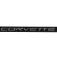 1997-2004 C5 Corvette License Plate Frame Carbon Fiber W/Silver Script