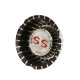 1963 Full-Size Chevrolet Wheel Cover Emblem, "SS", Sold as Each