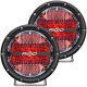 360-Series 6 Inch Led Off-Road Drive Beam Red Backlight Pair RIGID Industries 36205