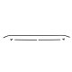 1962-1965 Chevy II and Nova Hardtop Rear Window Trim, 5 pieces