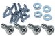 1963-1967 Corvette C2 Seat Side Chrome Hardware Kit 20 Piece