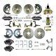 1962-1967 Chevrolet Chevy II Front and Rear Brake Conversion Kit The Right Stuff AFXDC23CS