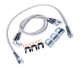 Fits Jeep TJ 26 " Front and Rear Stainless Steel Braided Brake Line Kit 97-06 Wrangler TJ TeraFle...