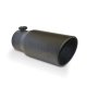 Diamond EyeÂ® 4512BRA-DEBK Black Powder Coat Exhaust Tail Pipe Tip