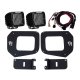 For 2016-20 Toyota Tacoma Fog Light Mount Kit Includes 2 SAE D-Series Lights D-Series Pro RIGID I...