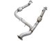 AFE Filters 48-43010 Street Series Twisted Steel Y-Pipe Exhaust System