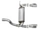 AFE Filters 49-48067-P Rebel Series Axle-Back Exhaust System Fits Wrangler (JL)