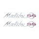 1964 Chevelle "Malibu SS" Rear Quarter Emblem, Sold as a Pair