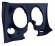 CCD Dash Pad Dark Blue Lower LH W/Air Conditioner For 1977 Corvette