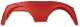 Classic Car Dashes Dash Pad- Red For 1958 Corvette