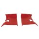 Rear Coupe Roof Panels- Red 68E For 1968 Corvette