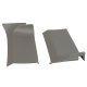 Rear Coupe Roof Panels- Silver For 1974-1975 Corvette