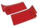 Rear Coupe Roof Panels- Red For 1977 Corvette