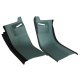 Rear Coupe Roof Panels- Silvergreen For 1982 Corvette