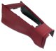 1973-1975 C3 Corvette Shift Console Housing - Oxblood