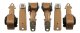 C3 1972-1973 Corvette Replacement Premium Dual Retractor Seat Belts